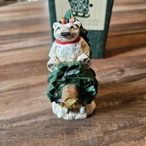 David Frykman Oh What Fun It Is To Ride Baby Bear Special Ed Signed Christmas